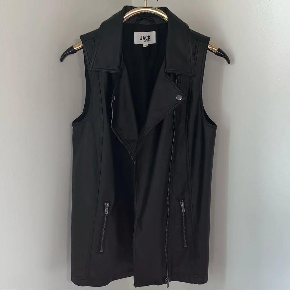 Jack by BB Dakota Moto Biker Vest - Picture 7 of 11
